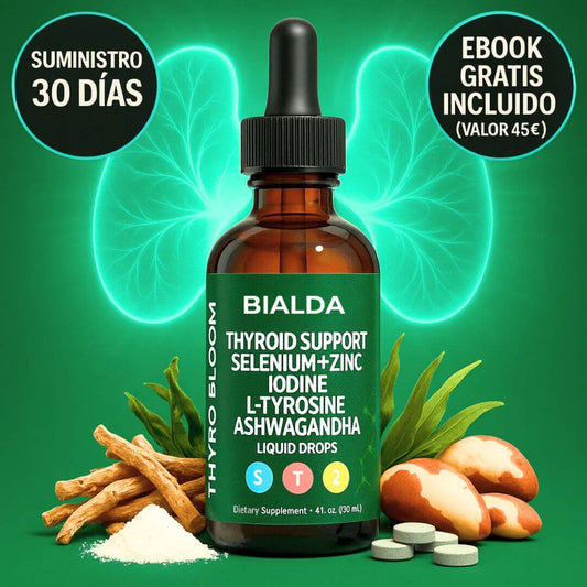 Bialda Gotas para el apoyo tiroideo