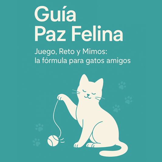 Guía Paz Felina: Juego, Reto y Mimos: la fórmula para gatos amigos
